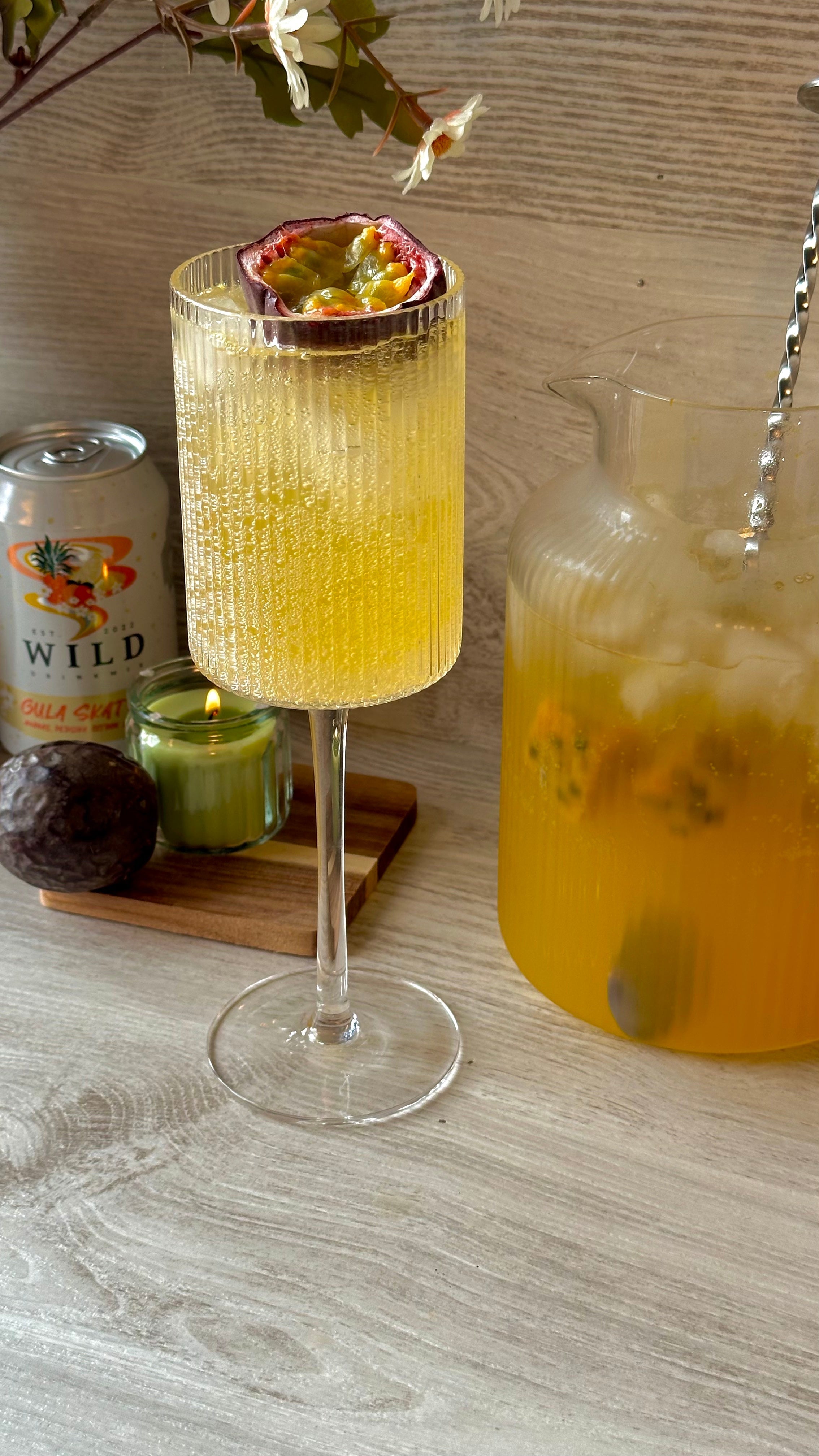 Enkel passionsfruktsbål