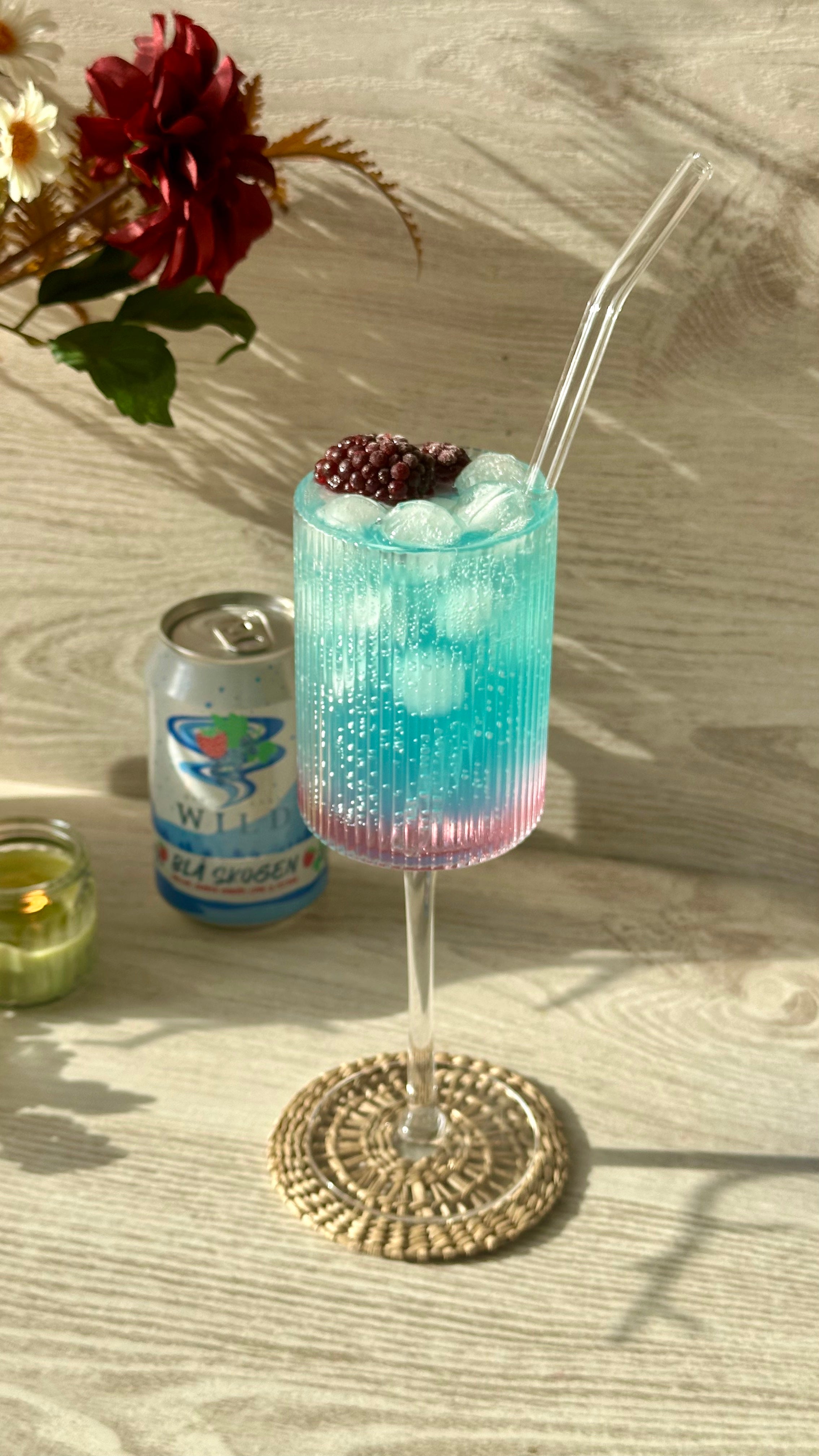 Syrlig hallonspritz