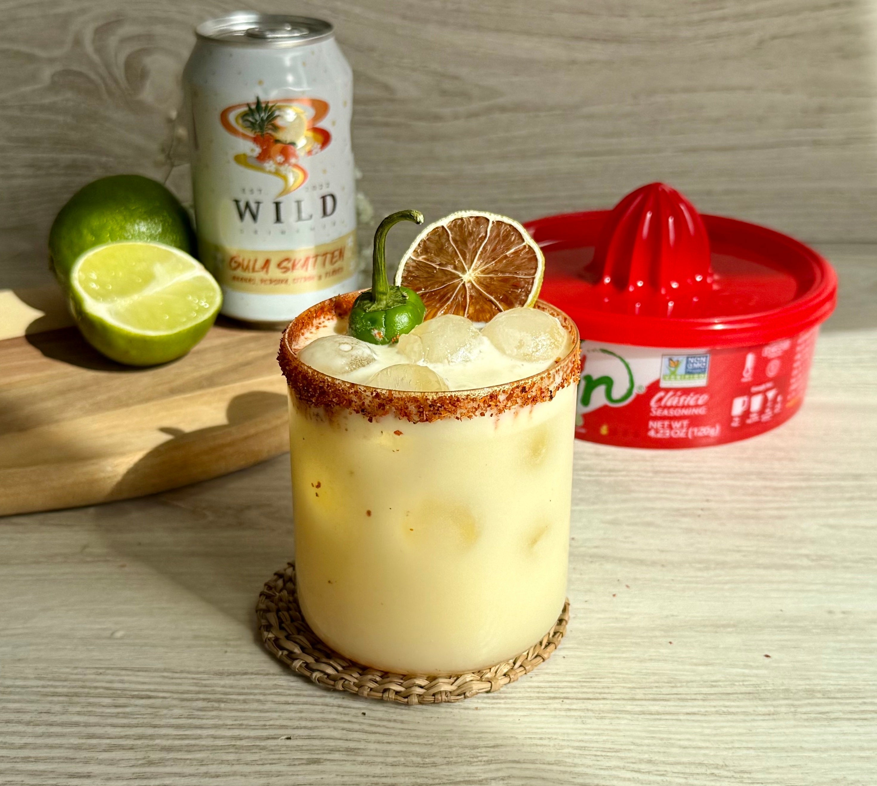 Coconut spicy margarita