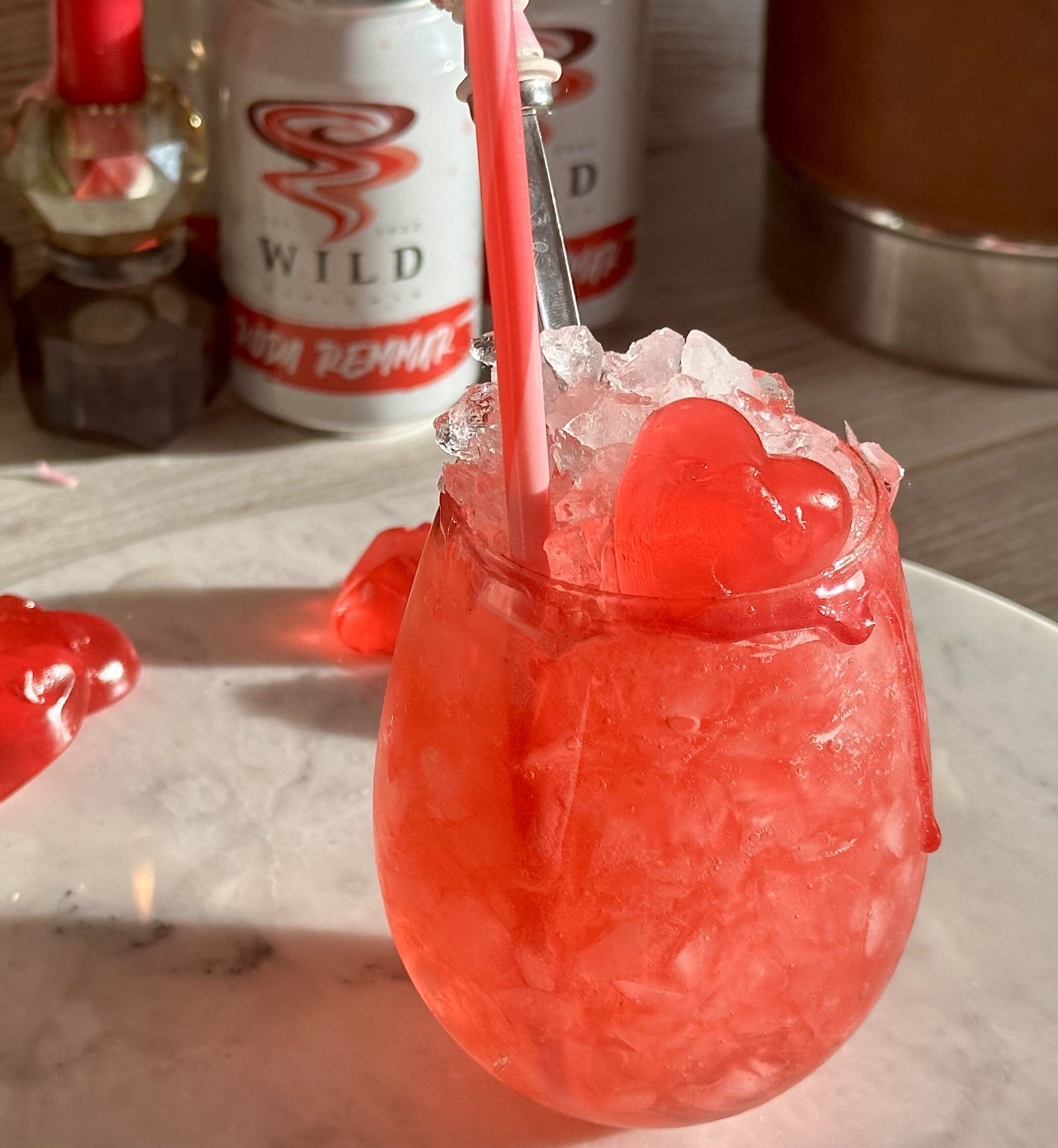 Geléhjärtan - Alkoholfri