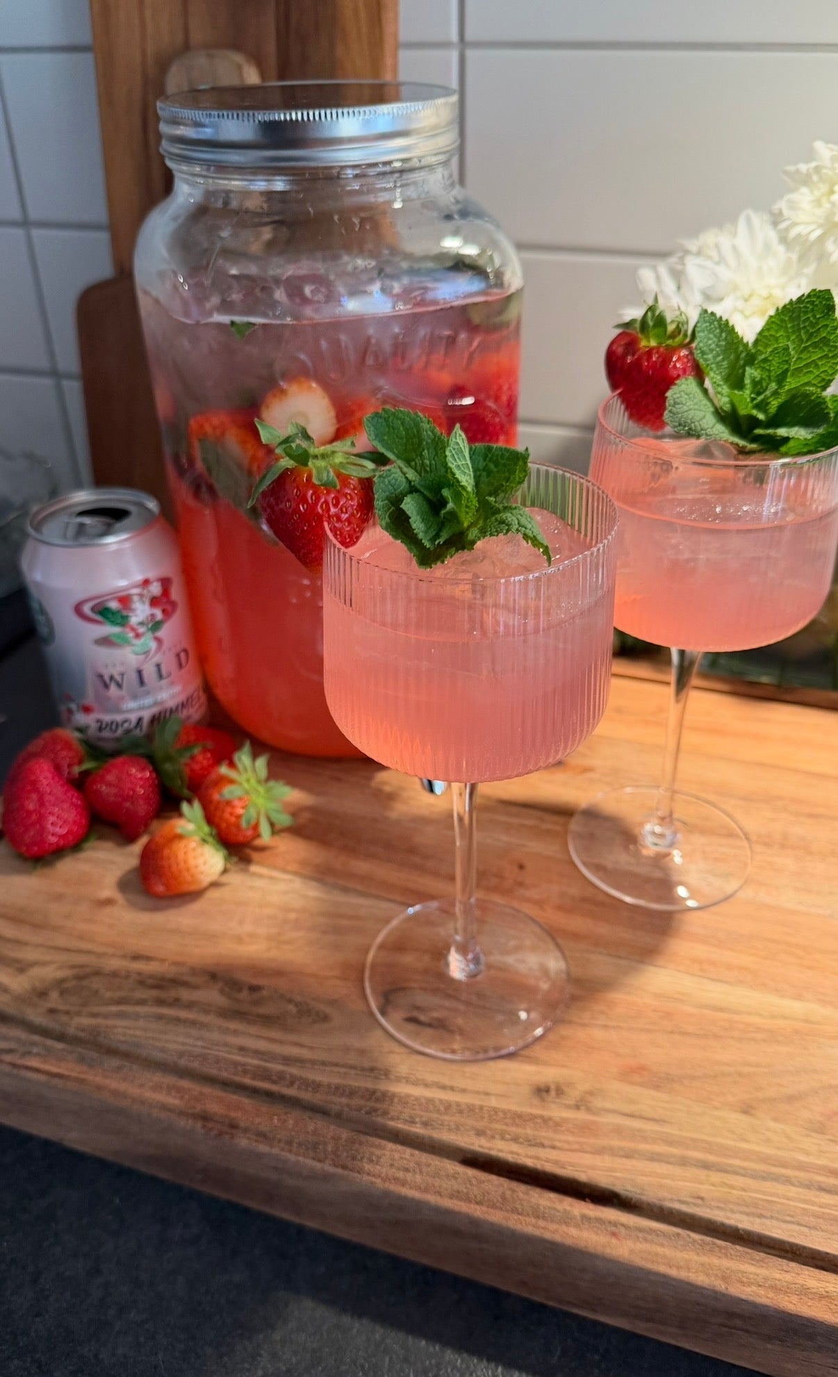 Rosa Himmel Sommarbål Med Rosévin