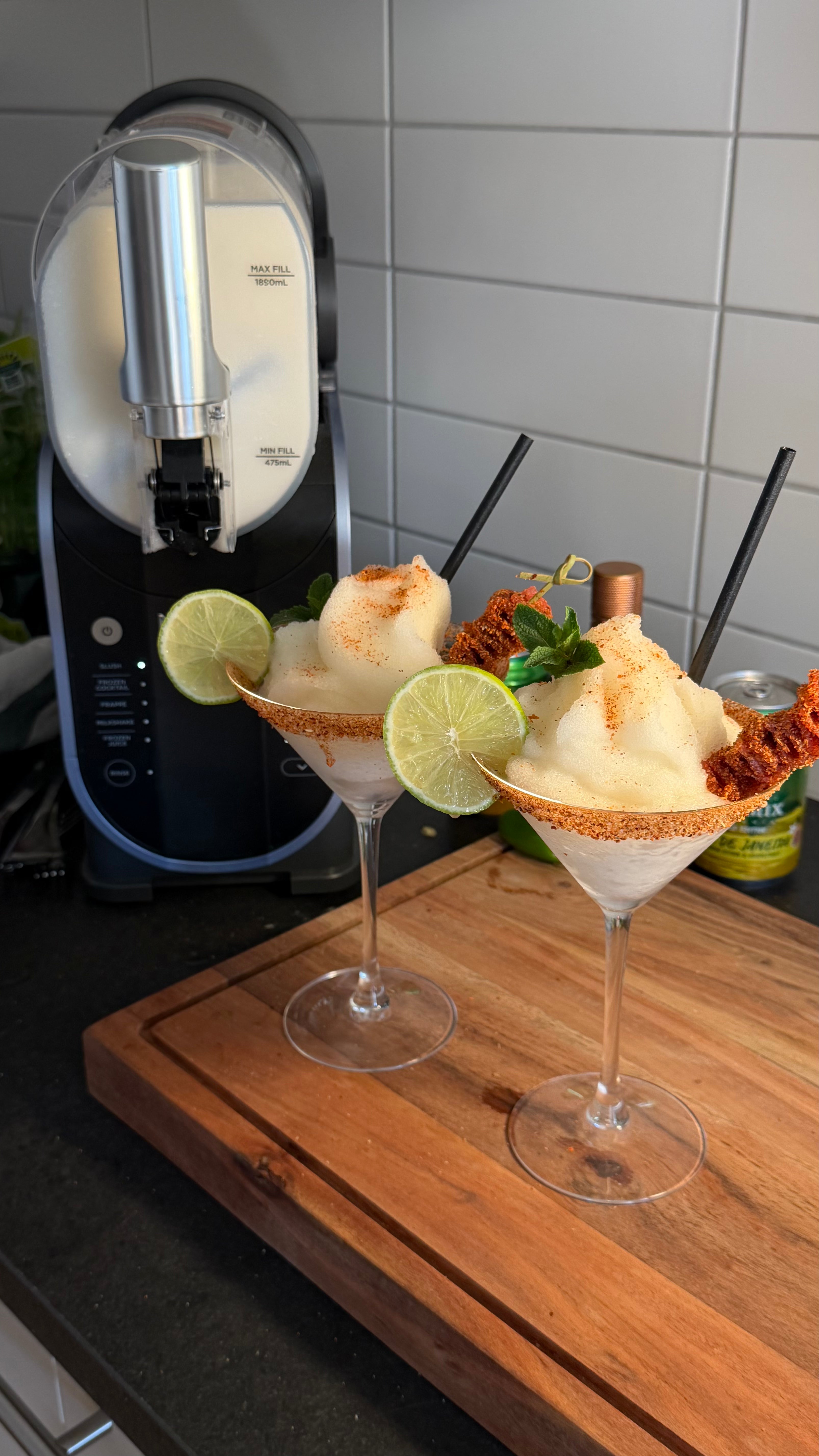 Frozen Spicy Margarita i Ninja Slushi