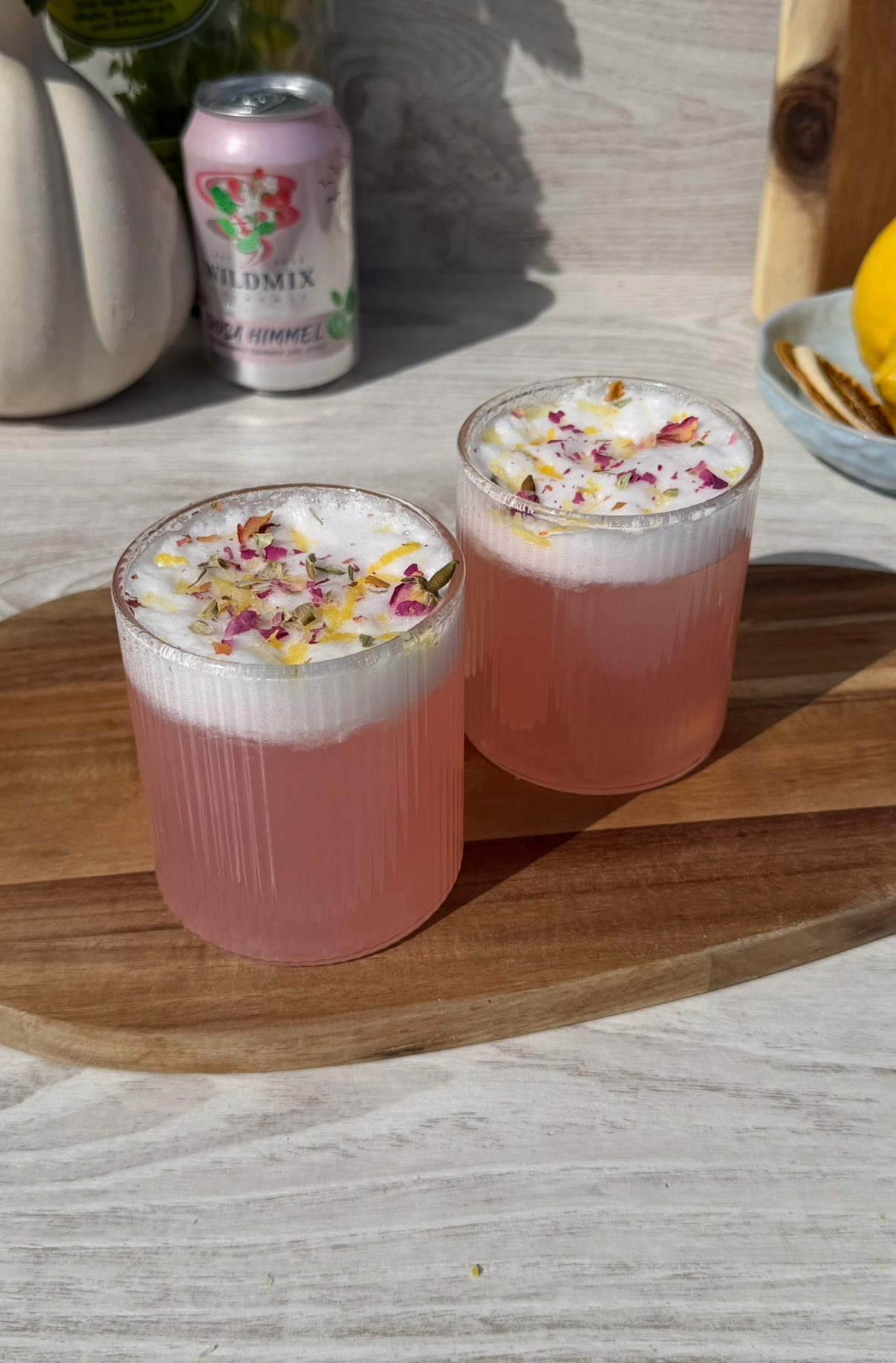 Rabarber Gin Drink