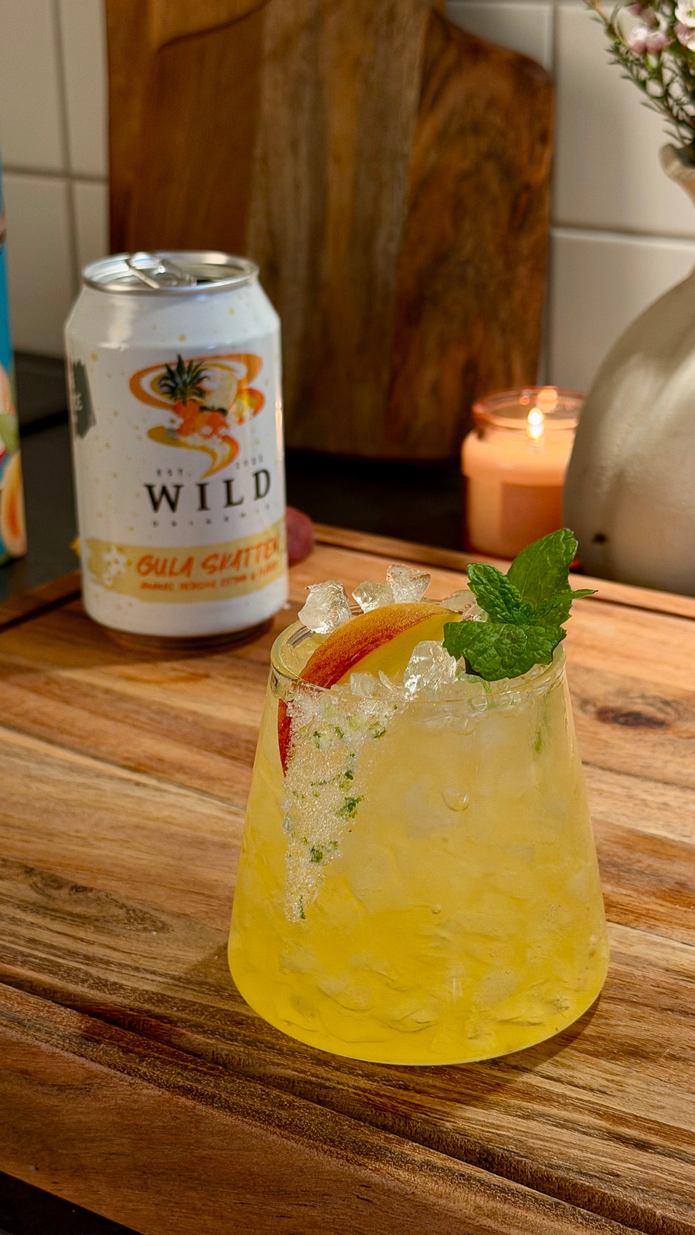 Persikodrink - Alkoholfri