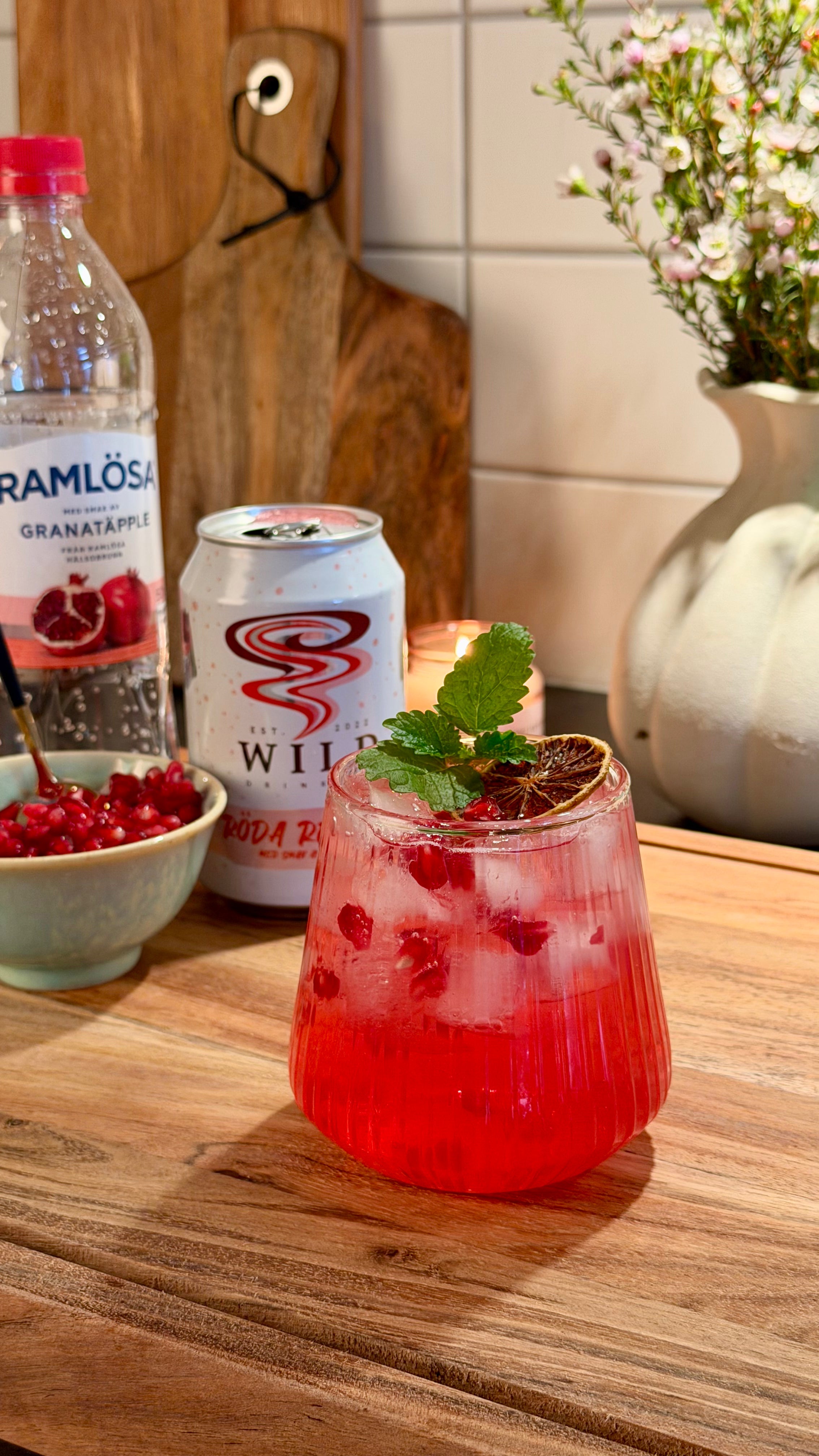 Granatäpple Mocktail