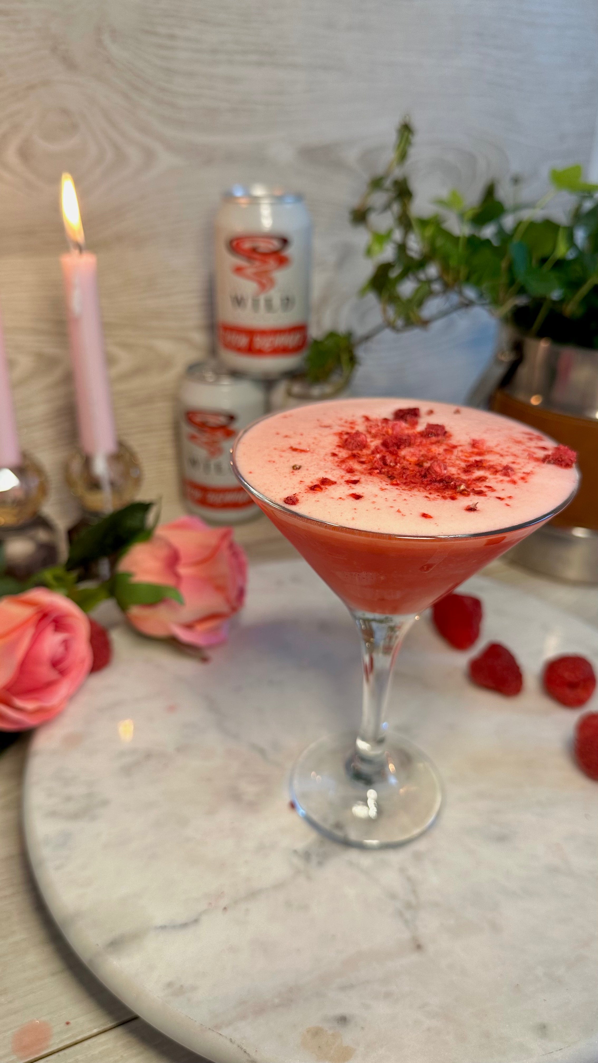 Hallon & Vanilj Spritz