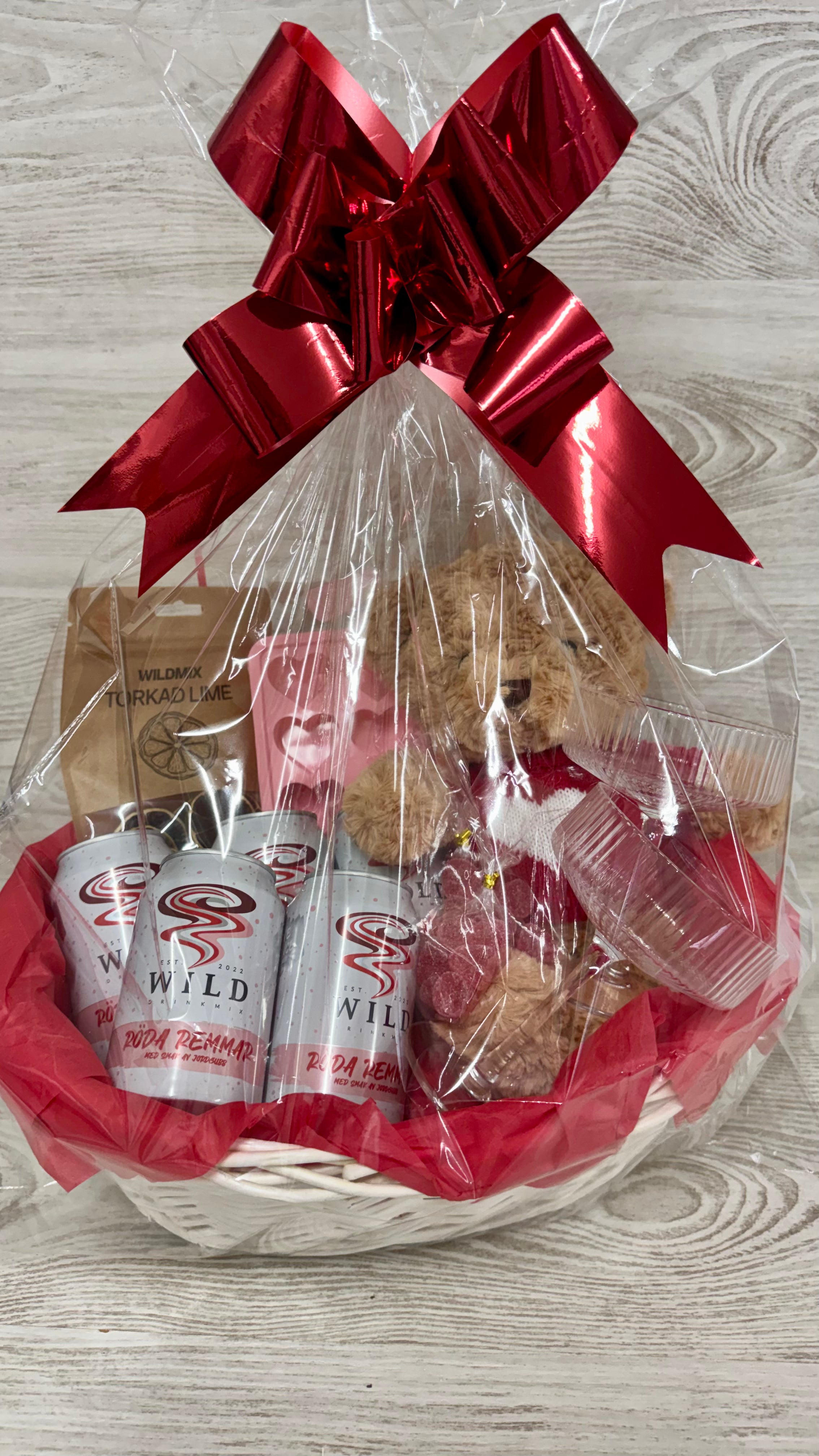 Alla hjärtans dag - korg (Stor)